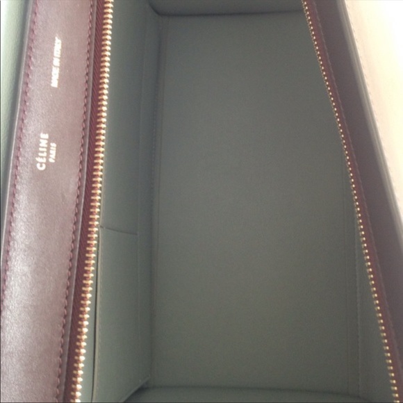 Celine tricolor trapeze handbag๐ธ - Picture 5 of 6